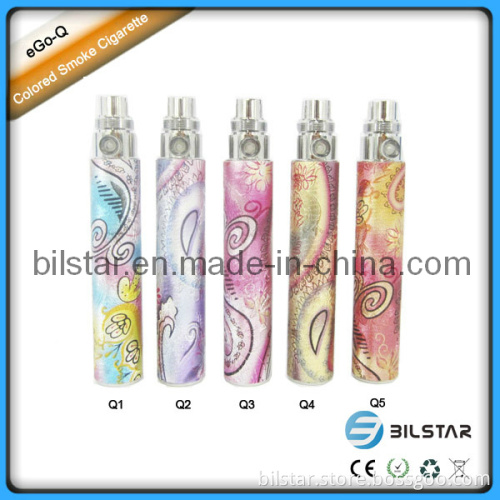 New & High Quality - E-Cigarette Battery Colorful Smoke